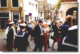Hal Province and his wife at the commemoration of manna/chowhound in 2000